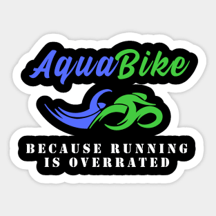 Swim Bike Aquabike Sticker